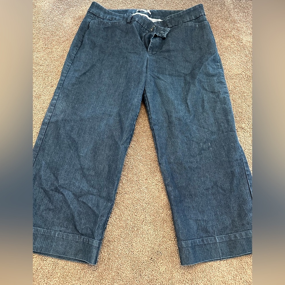 Curvy docker crop pant